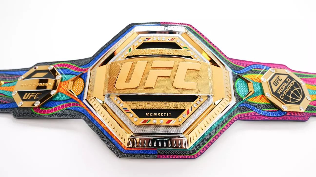 UFC Celebrates Mexican Independence Day with Custom Championship Belt