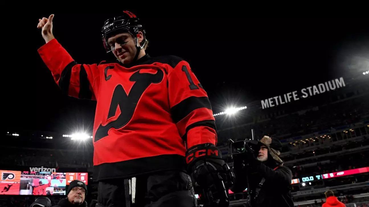 The New Jersey Devils Secure Crucial Win at NHL Stadium Series Game