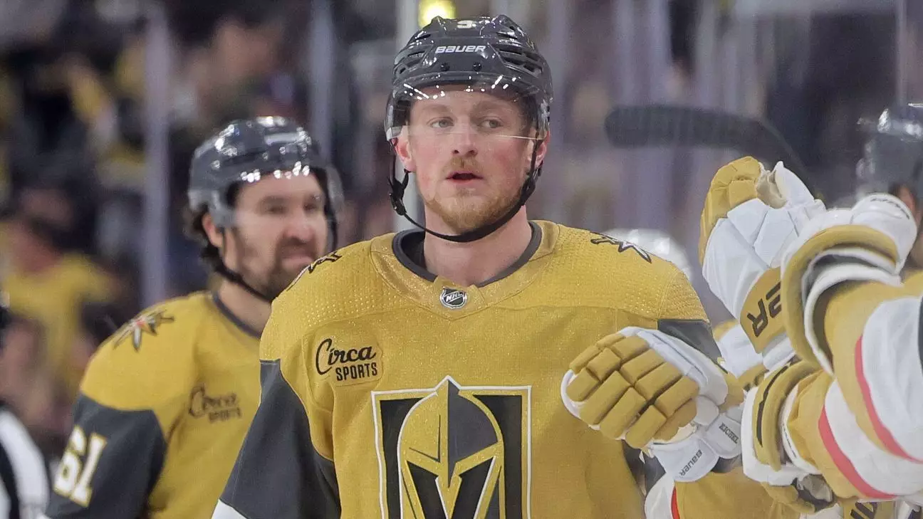 The Road to Recovery: Jack Eichel Skates with the Vegas Golden Knights