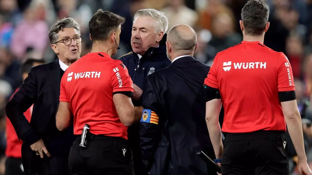 The Controversial Refereeing Decision in Real Madrid’s Draw with Valencia