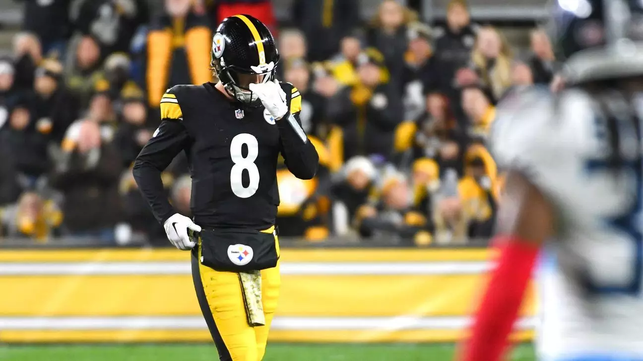 The Pittsburgh Steelers’ Quarterback Conundrum: A Step in the Right Direction