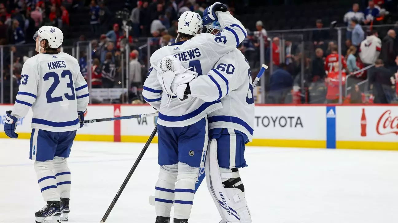 Matthews Outshines Ovechkin in Leafs’ Victory Over Capitals