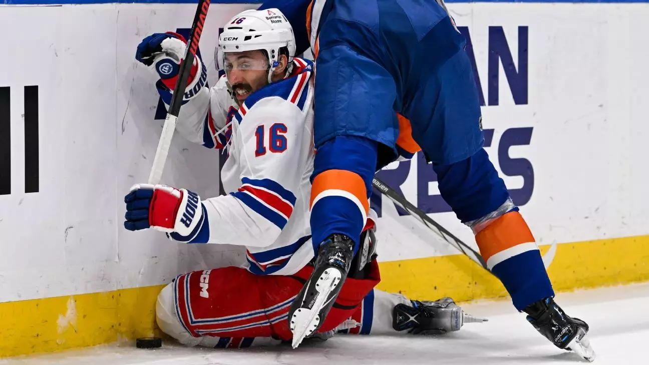 New York Rangers vs New York Islanders: A Clash of Controversial Hits