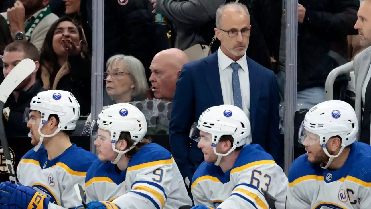 The Buffalo Sabres Fire Coach Don Granato after Record Playoff Drought