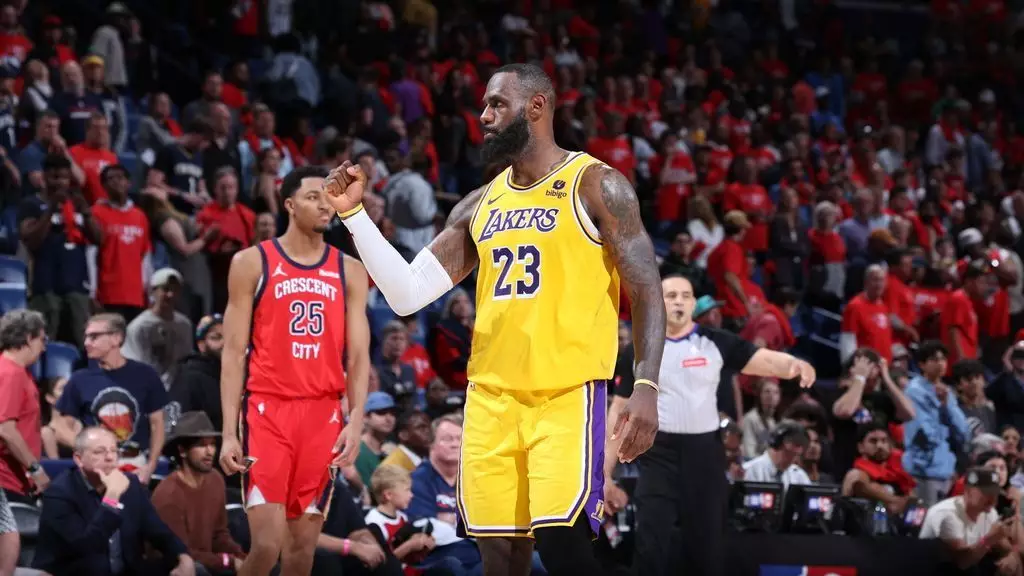 LeBron’s Lakers Secure Playoff Berth with Victory Over Pelicans
