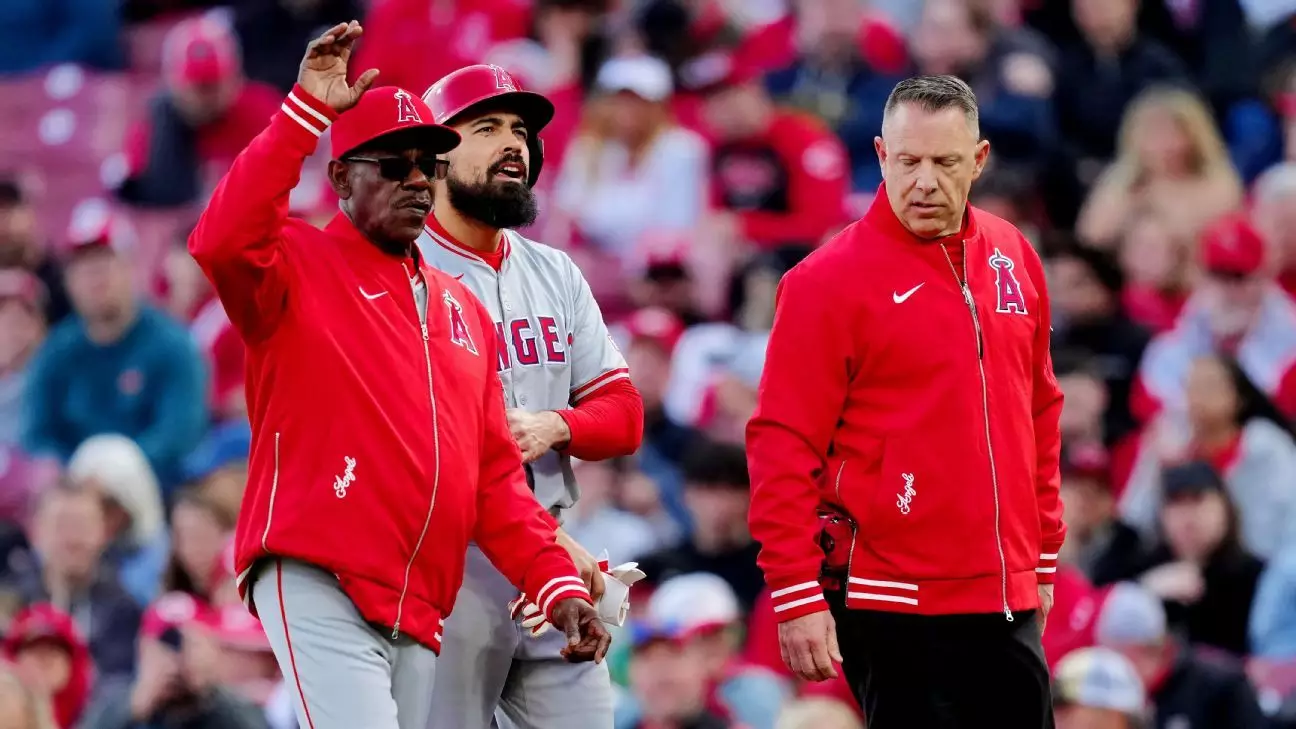 The Los Angeles Angels Struggle with Injuries: Anthony Rendon Placed on the 10-Day IL