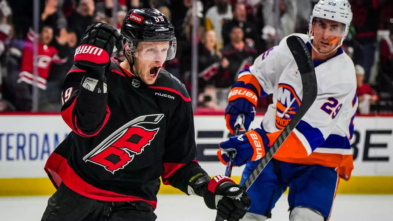 The Carolina Hurricanes Shock the New York Islanders with a Fast Finish