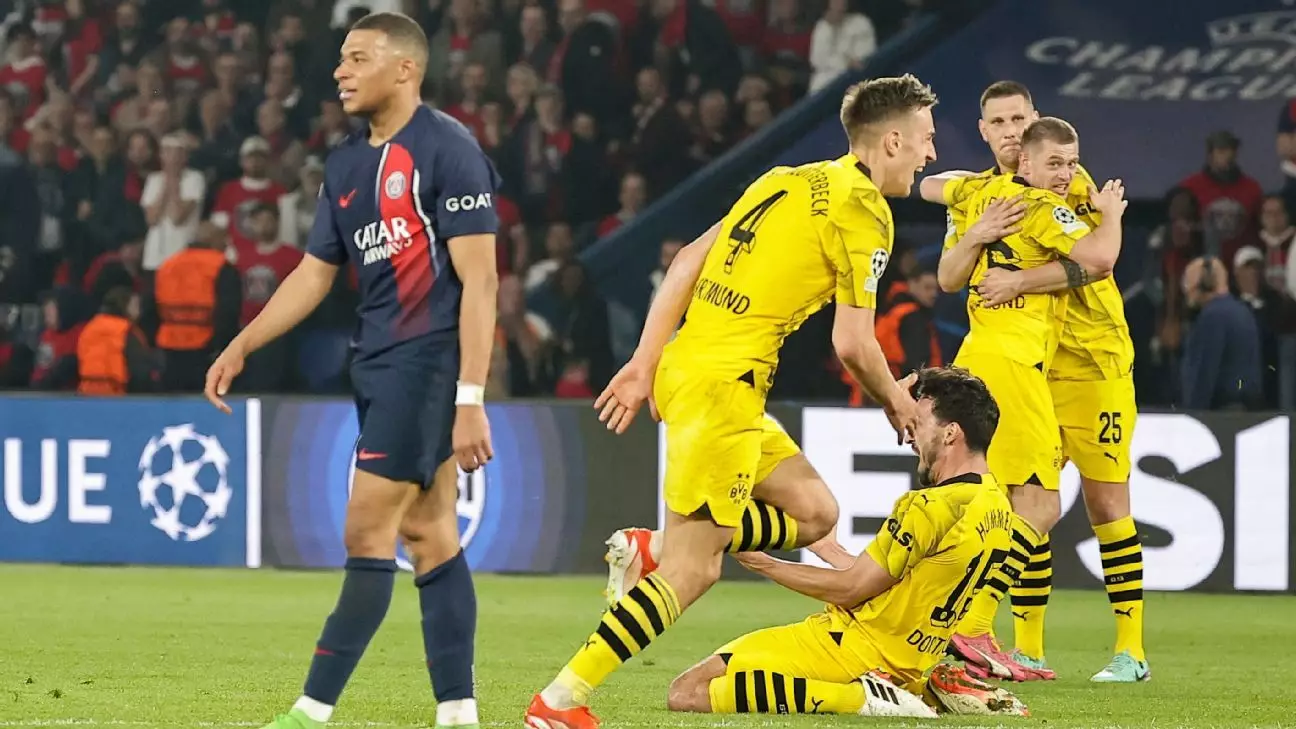 The Unwanted Triumph: How Borussia Dortmund Shocked PSG