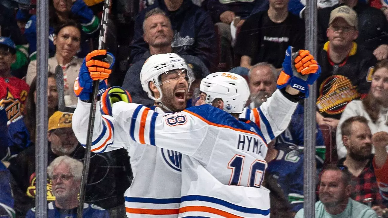 The Thrilling Overtime Victory of the Edmonton Oilers Over the Vancouver Canucks