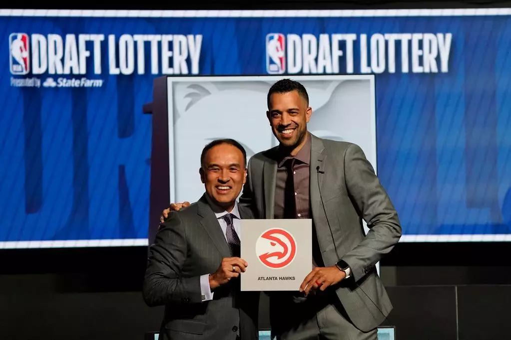 The Atlanta Hawks Secure No. 1 Pick in Historic NBA Draft Lottery