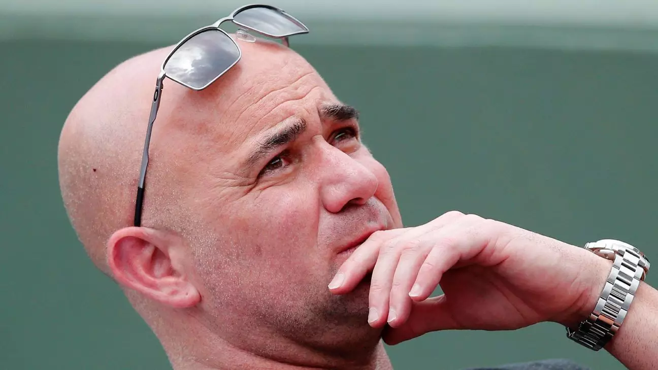 Andre Agassi Named as Team World Captain for Laver Cup