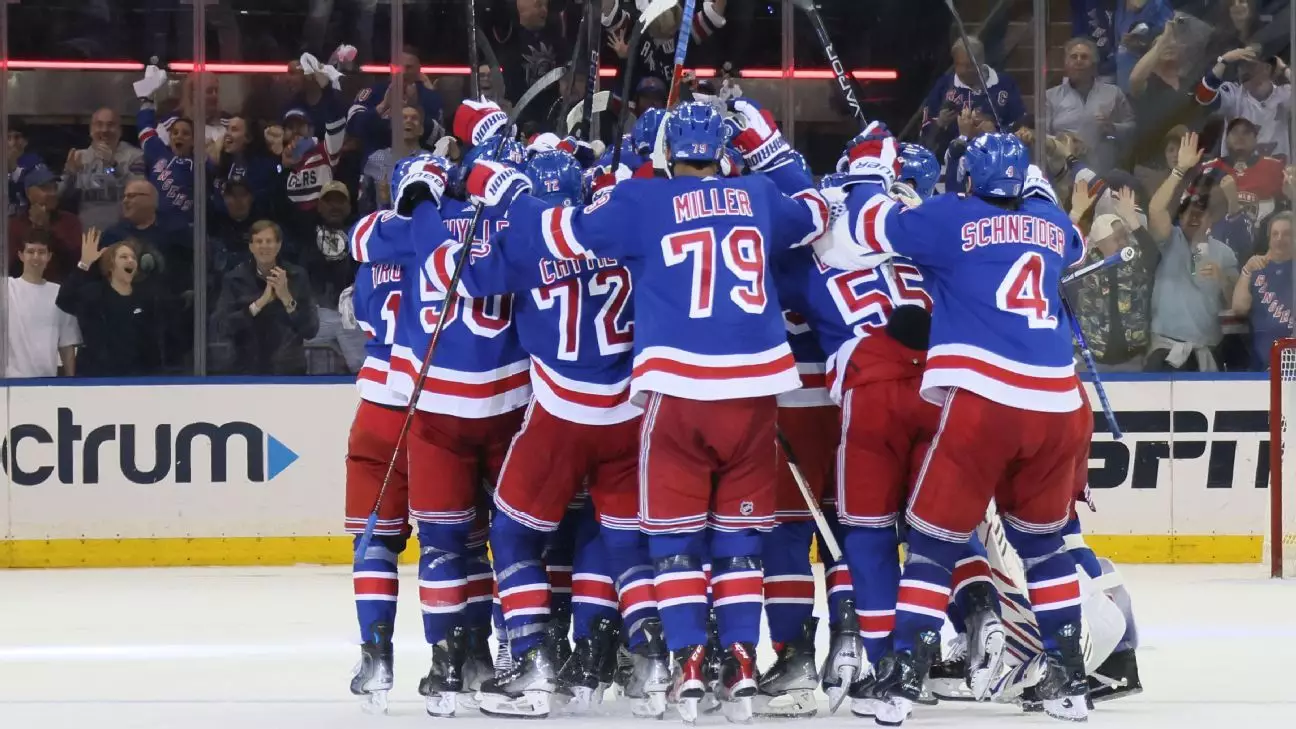 The New York Rangers Triumph in Overtime to Tie the Series Against the Florida Panthers