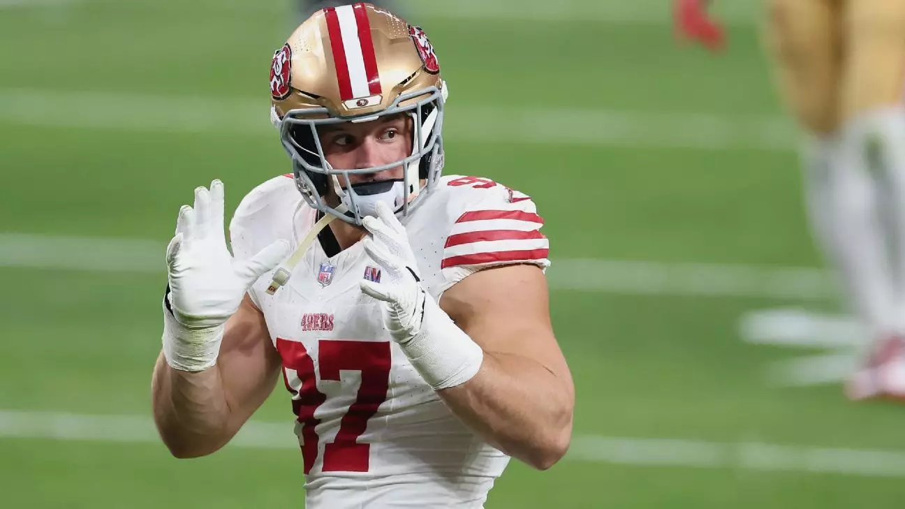 Improving Defensive End Nick Bosa’s Performance on the Field