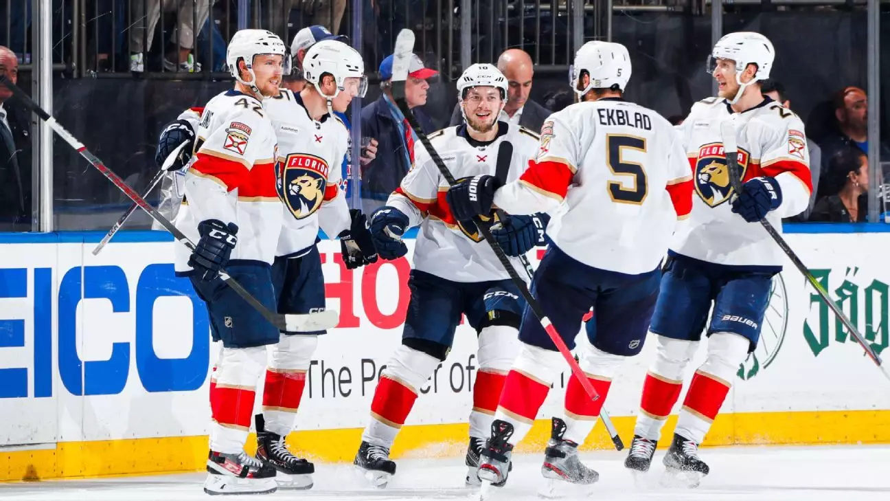 The Florida Panthers Defeat the New York Rangers in Game 5