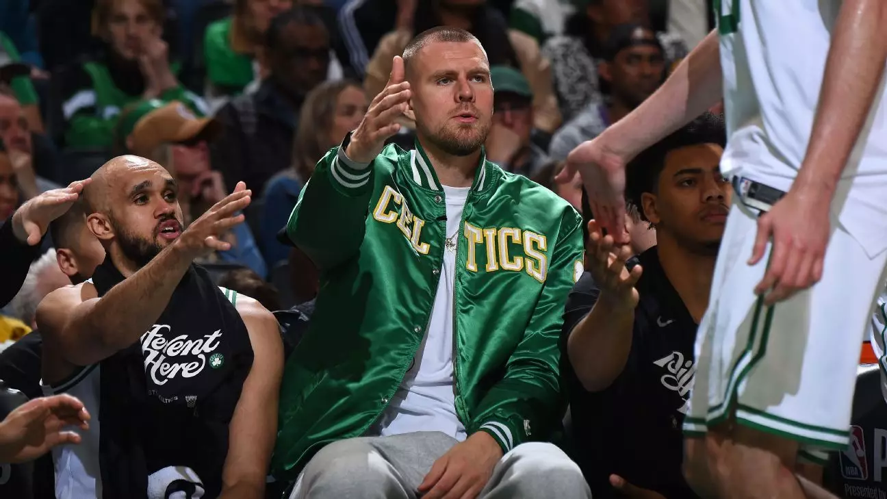 The Celtics Await Porzingis’ Return for Game 5 Against Mavericks