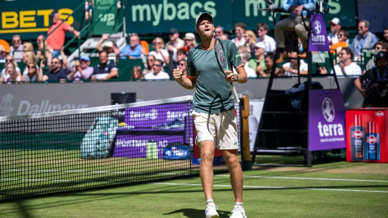 Hubert Hurkacz advances to Halle Open Final