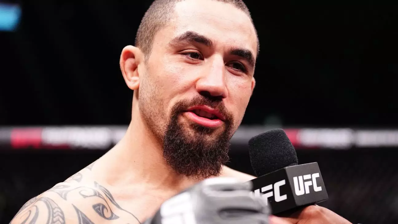 The Risk and Reward of Robert Whittaker’s Fight Against Ikram Aliskerov