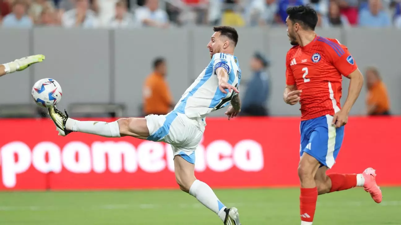 The Dominating Victory of Argentina Over Chile in Copa América Group Stage
