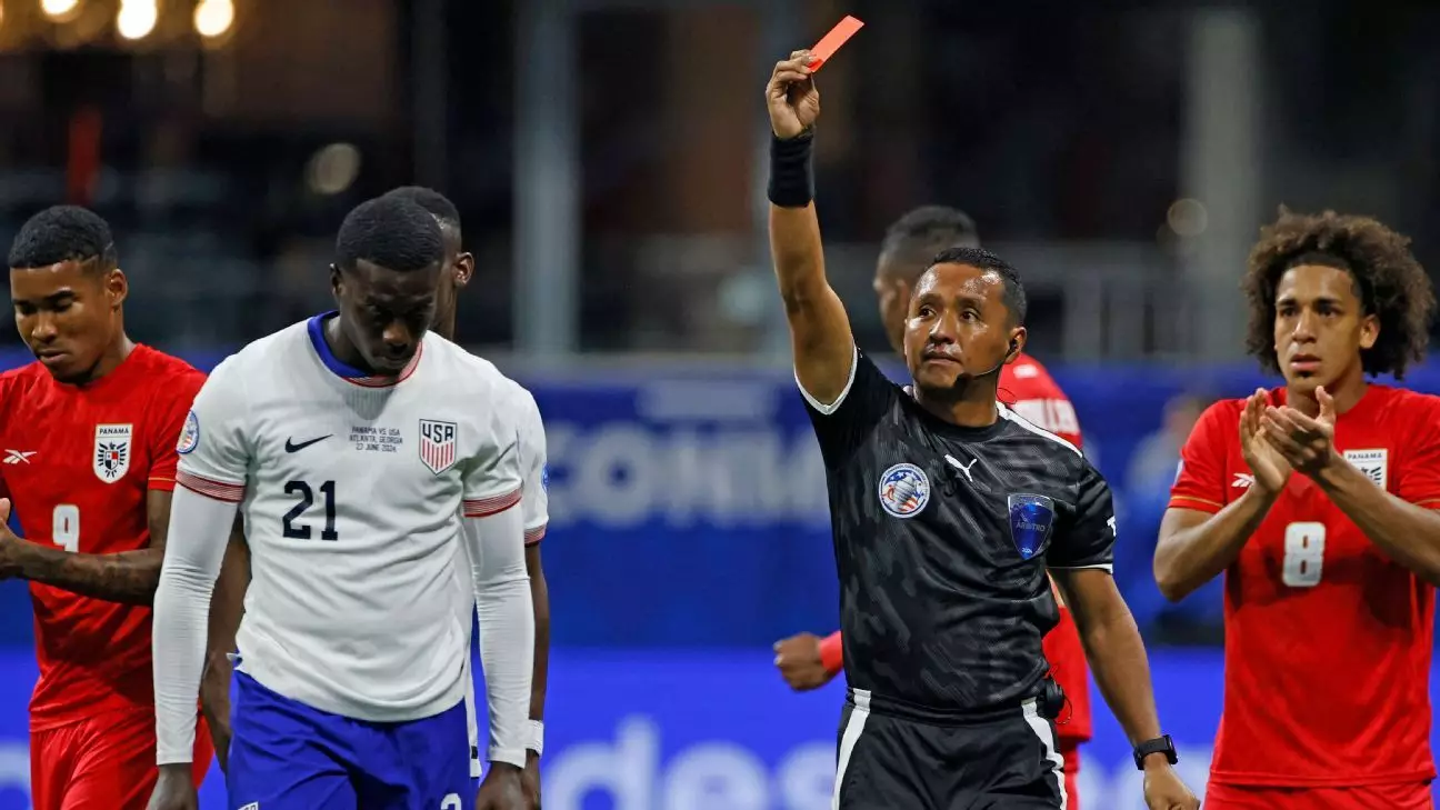The Costly Mistakes of Tim Weah in the Copa América Match
