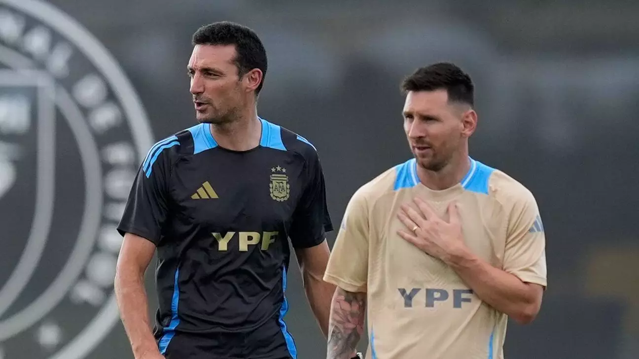 The Absence of Lionel Messi and Manager Lionel Scaloni Affects Argentina’s Copa América Match Against Peru