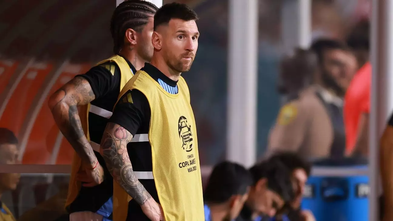 Argentina’s Lionel Messi recovering ahead of Copa América quarterfinal
