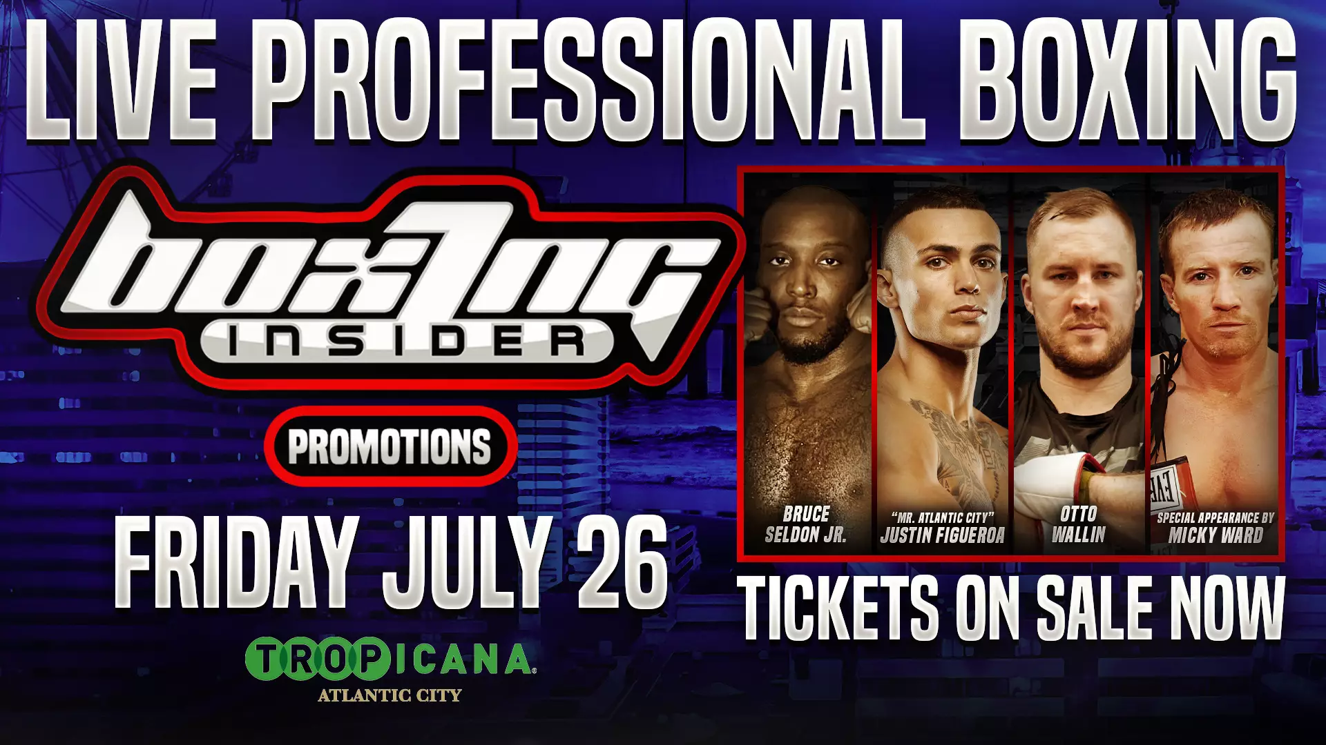 Exciting Night of Boxing Set for Atlantic City