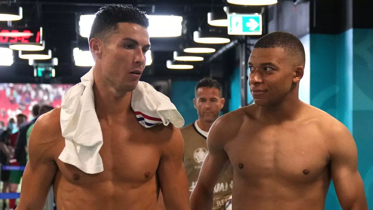 The Tale of Two Football Giants: Ronaldo and Mbappé Meet Again