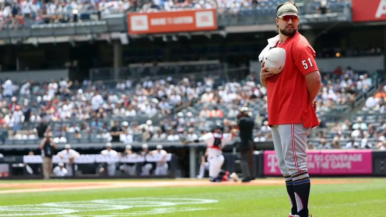 Reds Pitcher Wins Stare-down Before Game