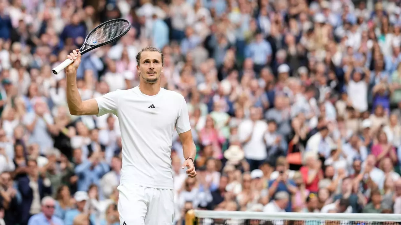 Alexander Zverev prekonal problémy s kolenom a nervozitu: Postúpil do štvrťfinále Wimbledonu