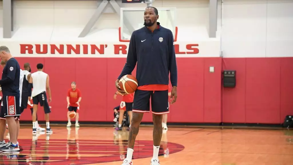 Kevin Durant to Miss Team USA Exhibition Game