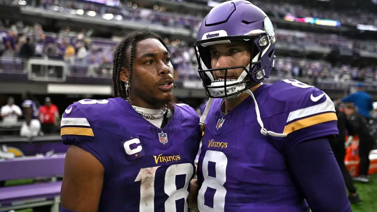 Justin Jefferson a budúcnosť pozície kvarteto Minnesotských vikings