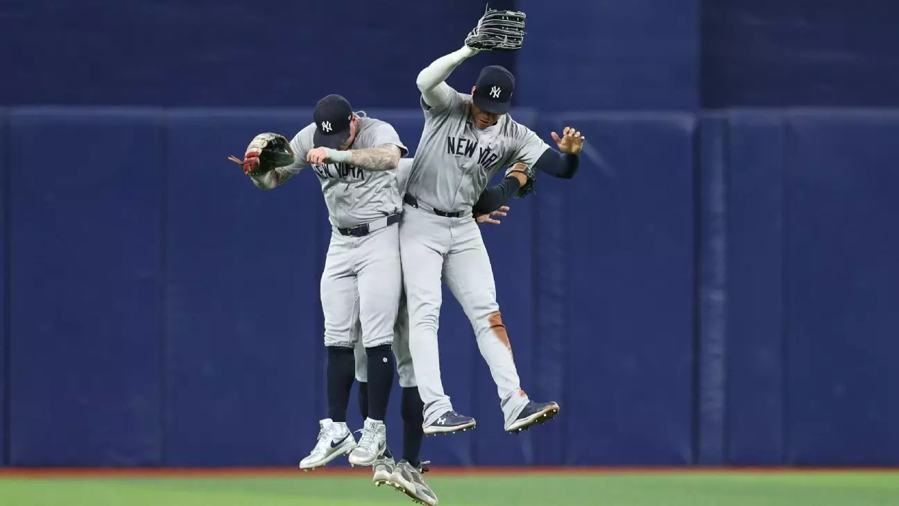 The Struggling New York Yankees Claim a Victory Against the Tampa Bay Rays