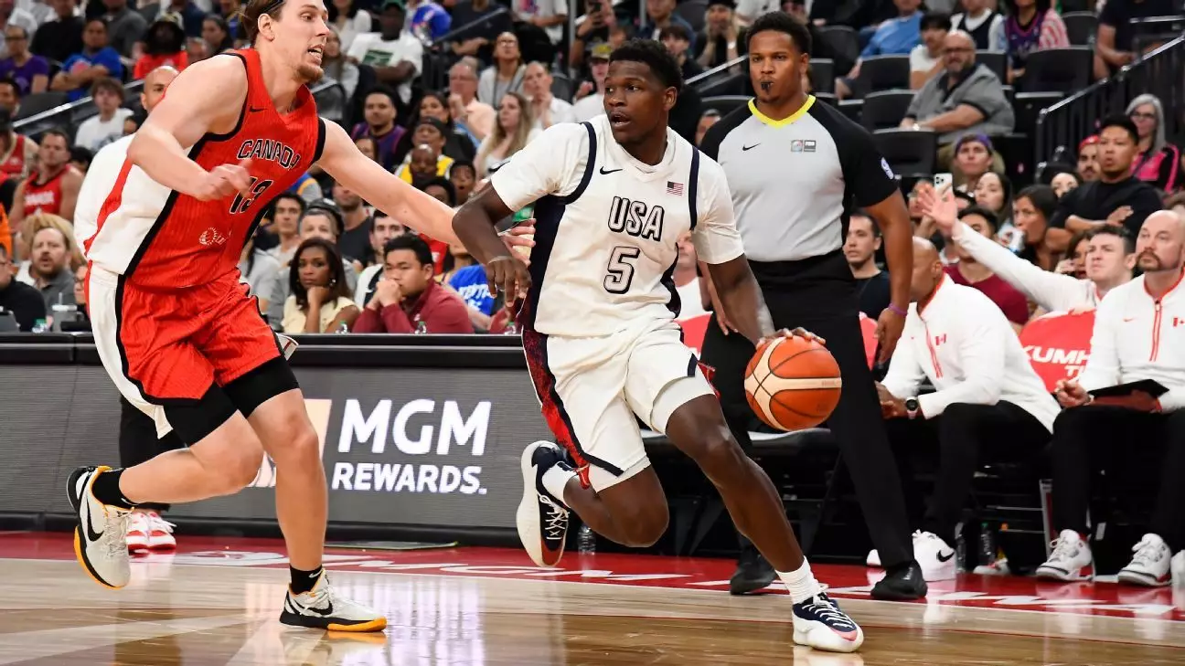 Team USA Shows Defensive Potential in Olympic Tune-Up