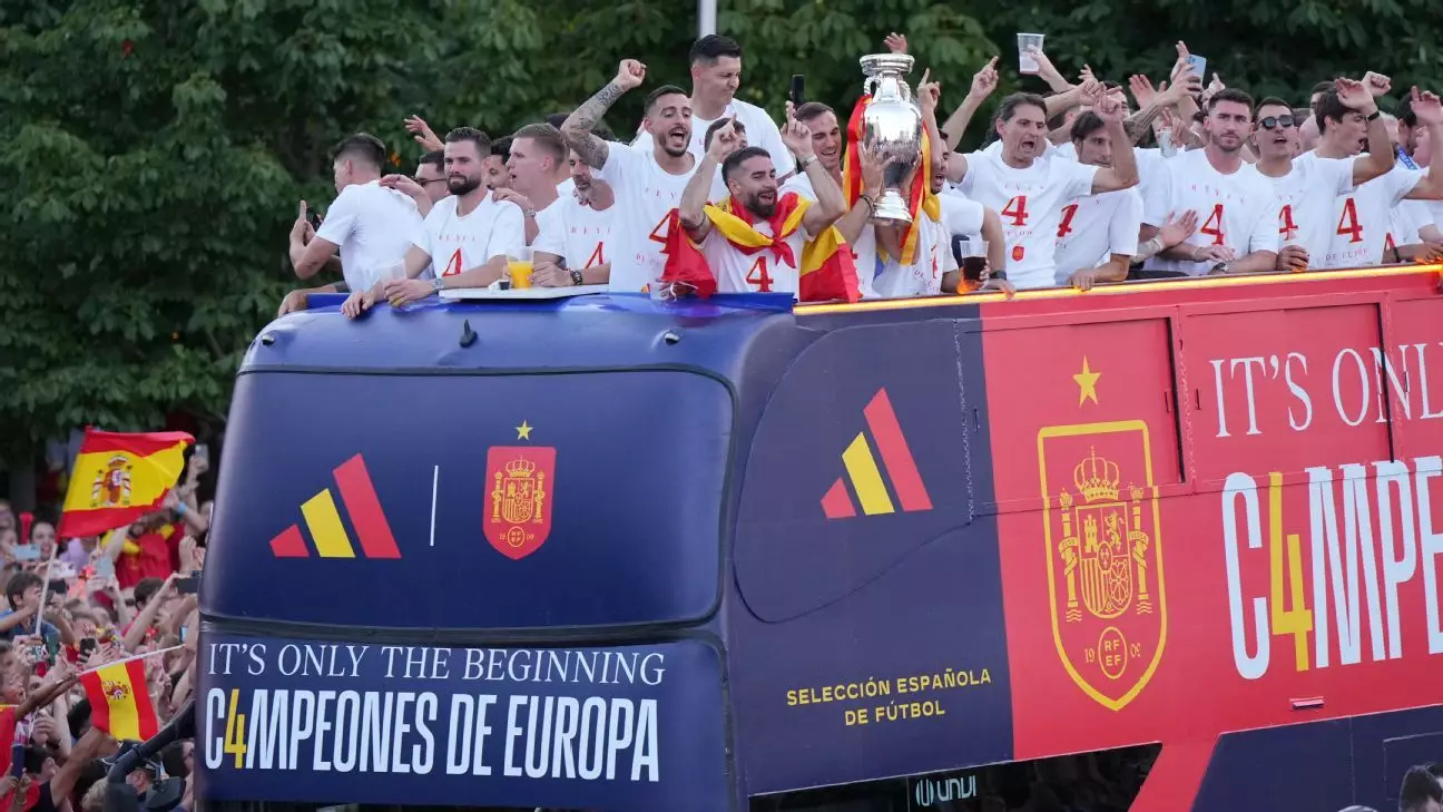 Spain Celebrates Euro 2024 Victory with Parade in Madrid