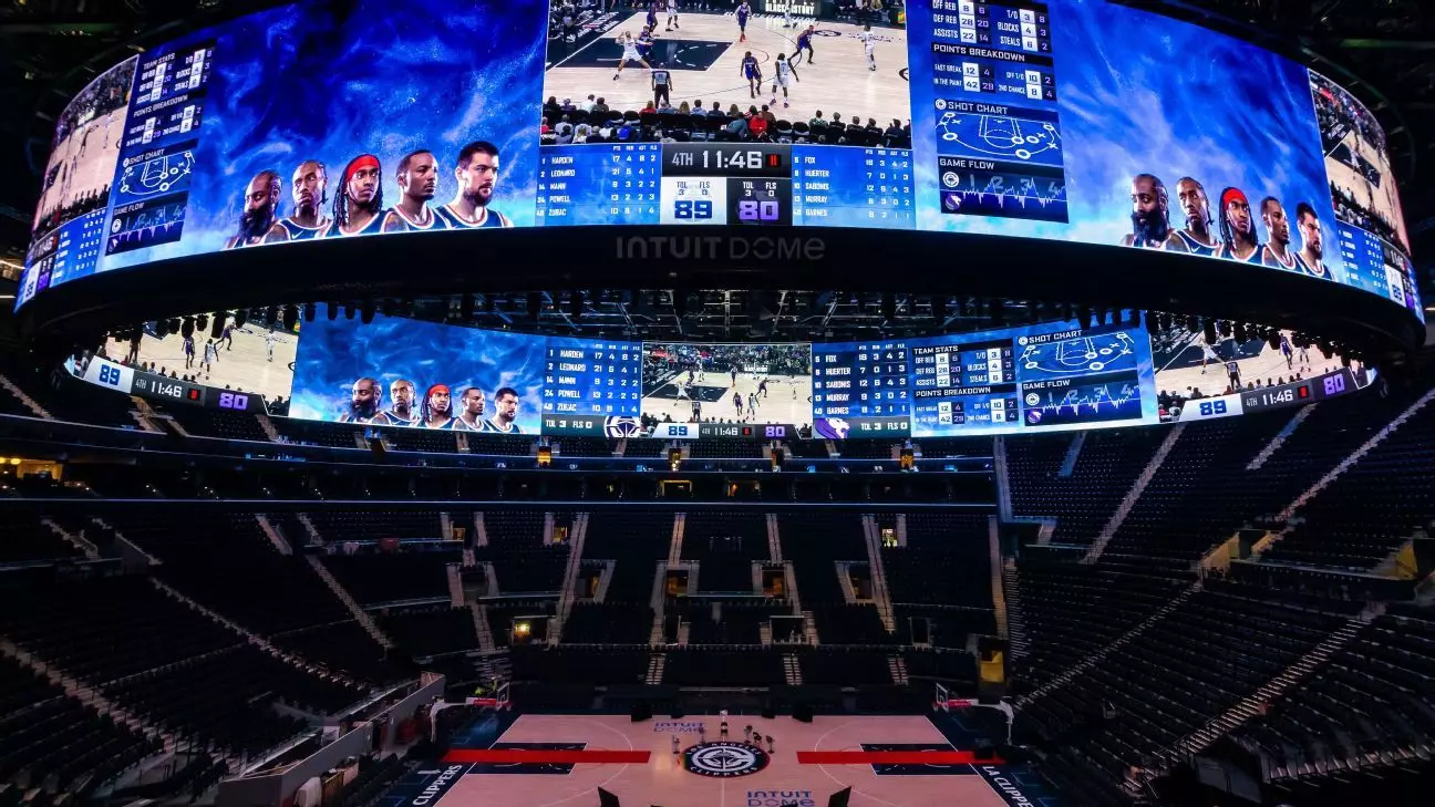 The LA Clippers Embrace Innovation with the Intuit Dome