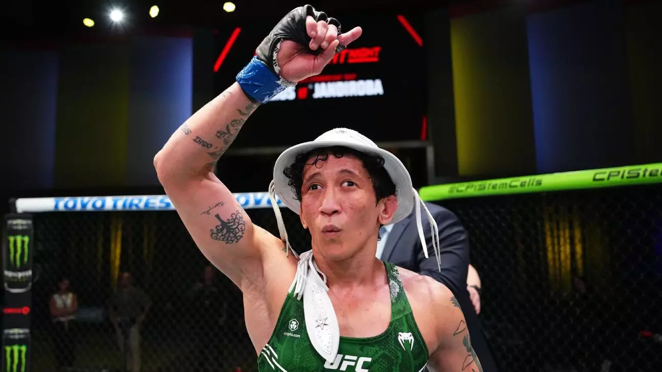 Virna Jandiroba Dominates UFC Fight Night with Impressive Submission Victory