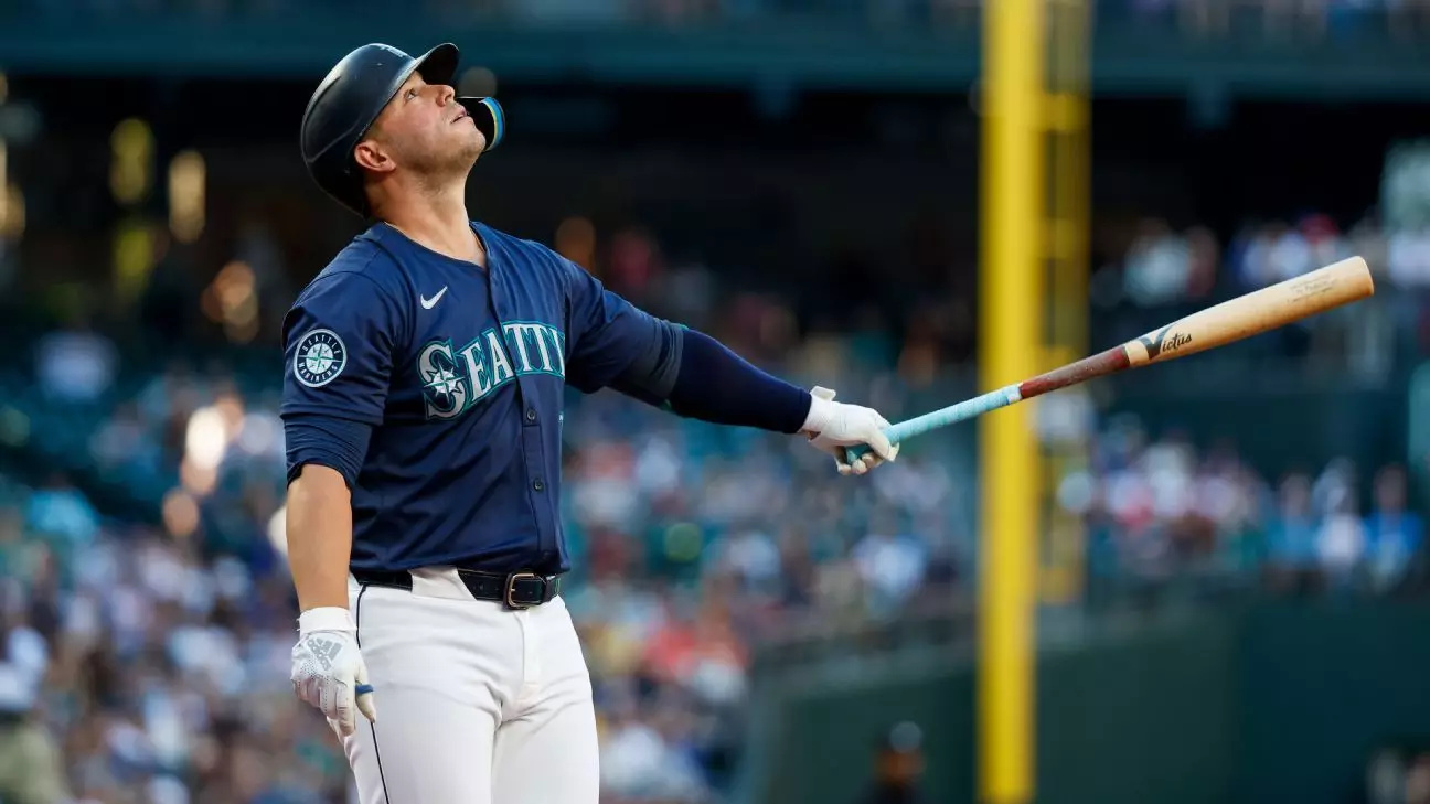 The Mariners Place First Baseman Ty France on Waivers Amid Offensive Slump