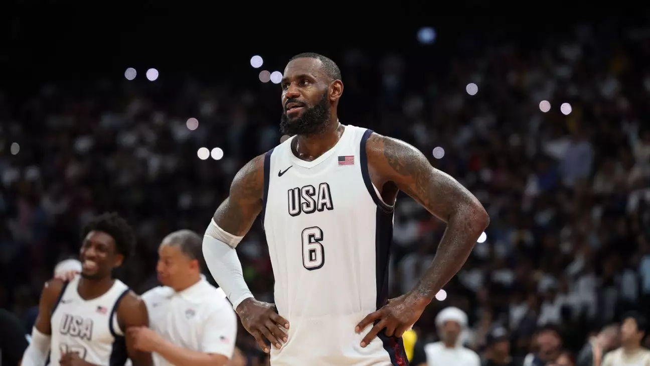 LeBron James Voted Team USA Flag-Bearer