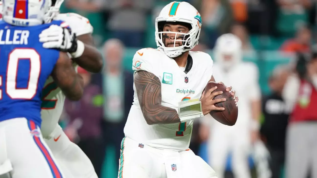 Historický kontraktový predĺžený časť stávky Tua Tagovailoa z Miami Dolphins