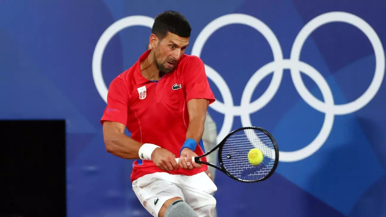 Novak Djokovic začal svoju cestu za úchvatným olympijským zlatom