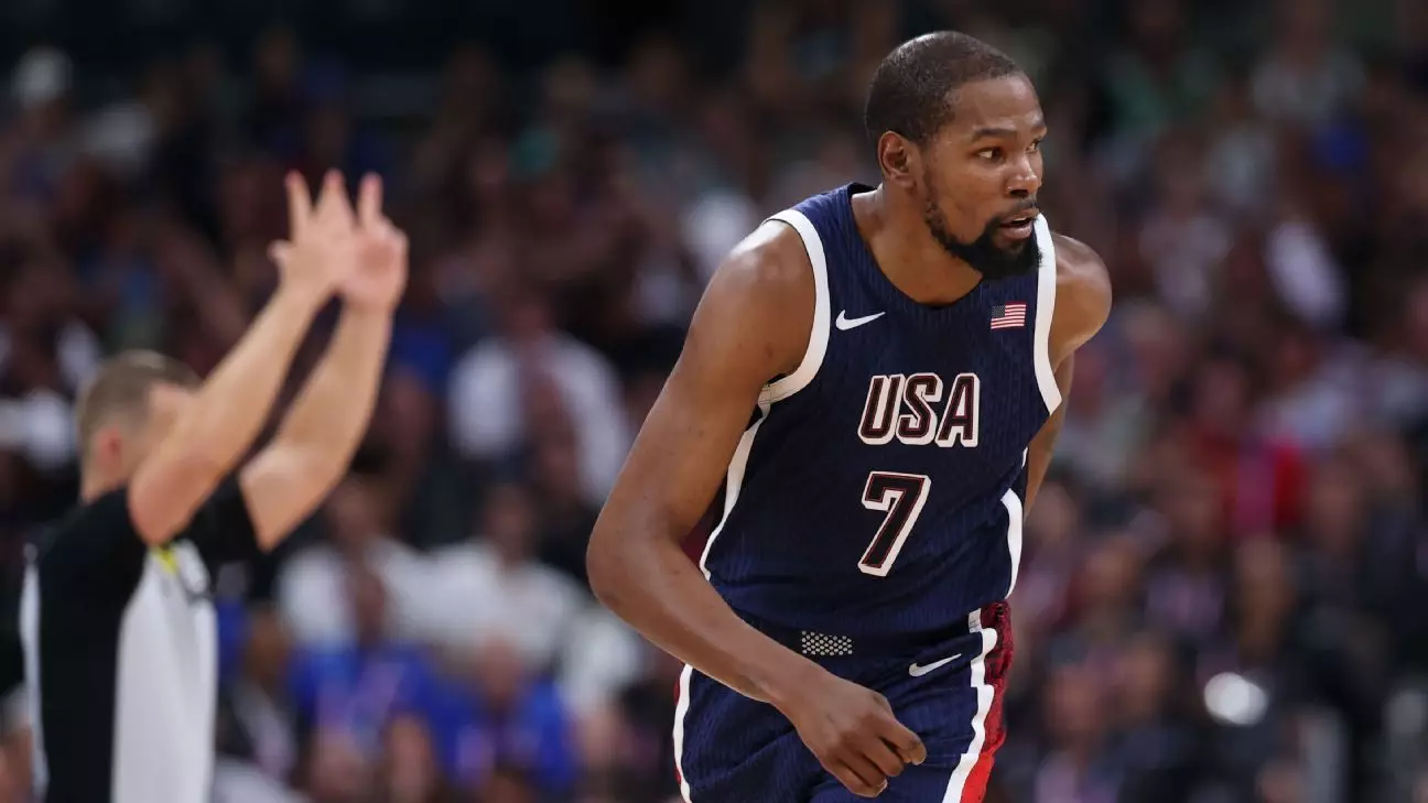 The Dominance of Kevin Durant and LeBron James in Team USA’s Victory