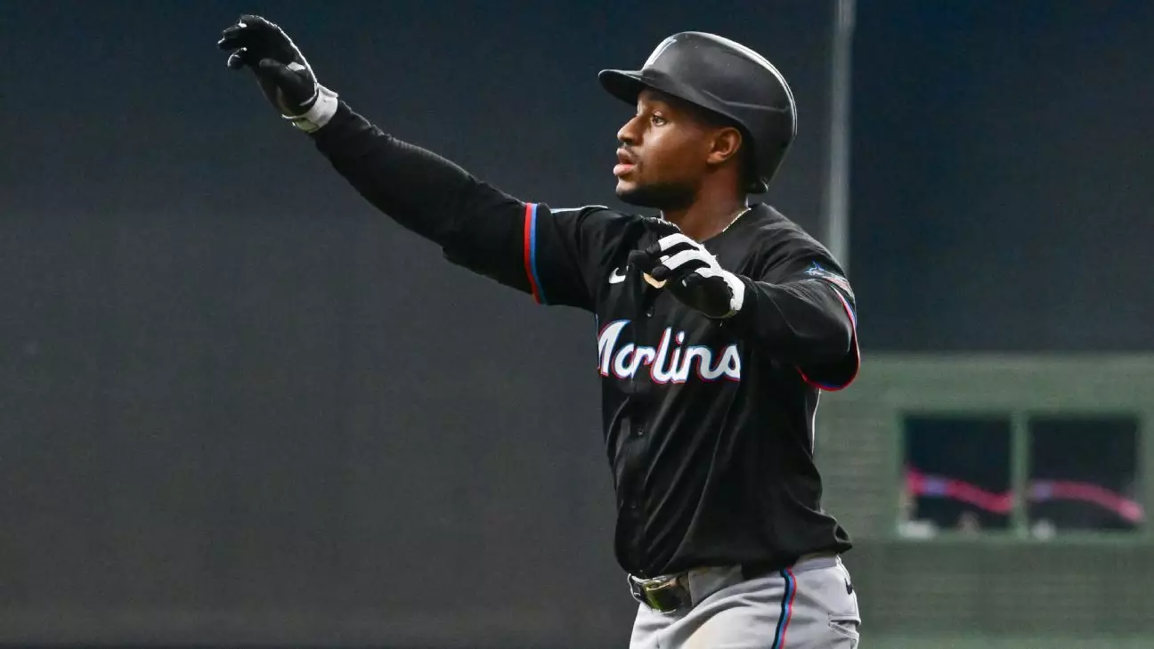 Xavier Edwards: Druhý hráč v histórii Marlins, ktorý dosiahol cyklus