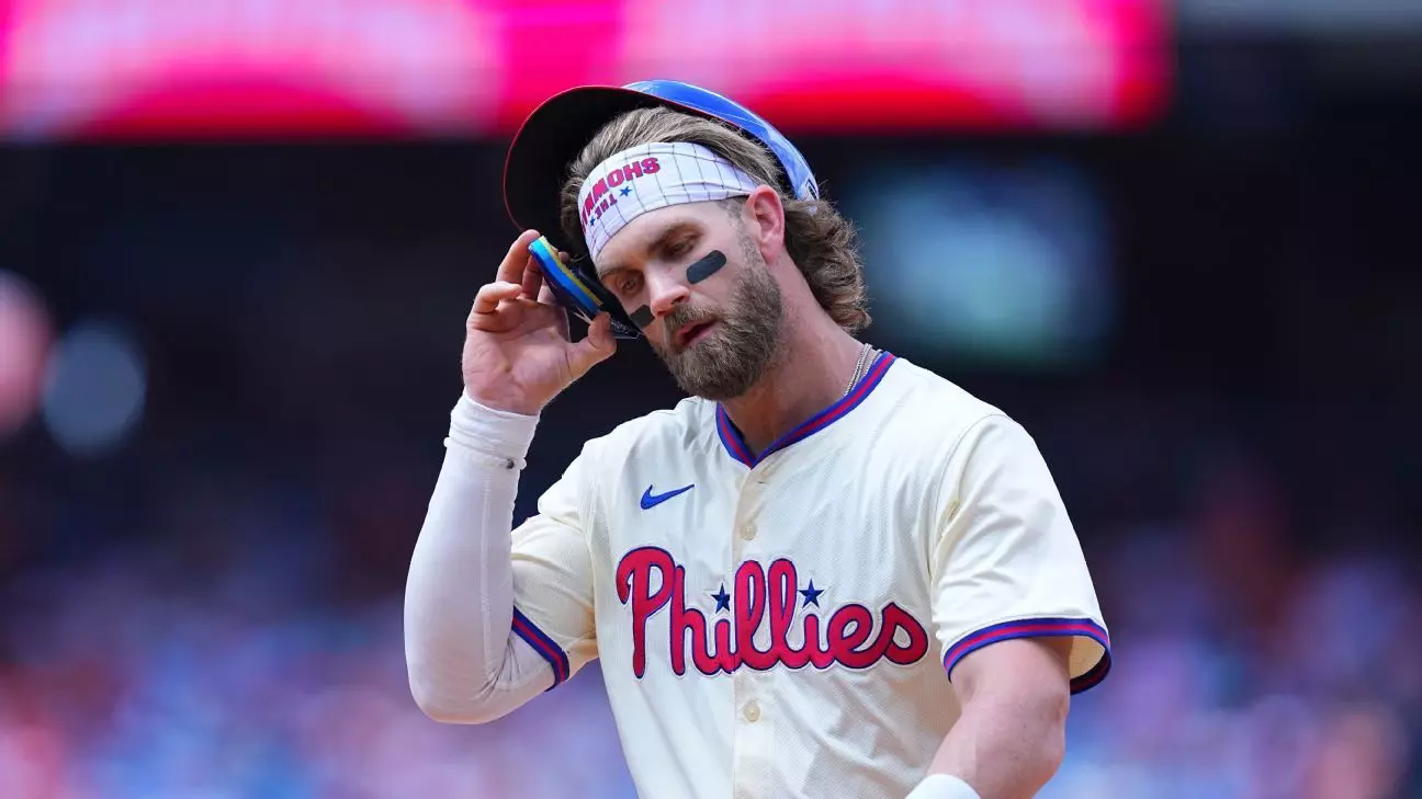 Bryce Harper bojuje so zreteľným poklesom v jeho výkone