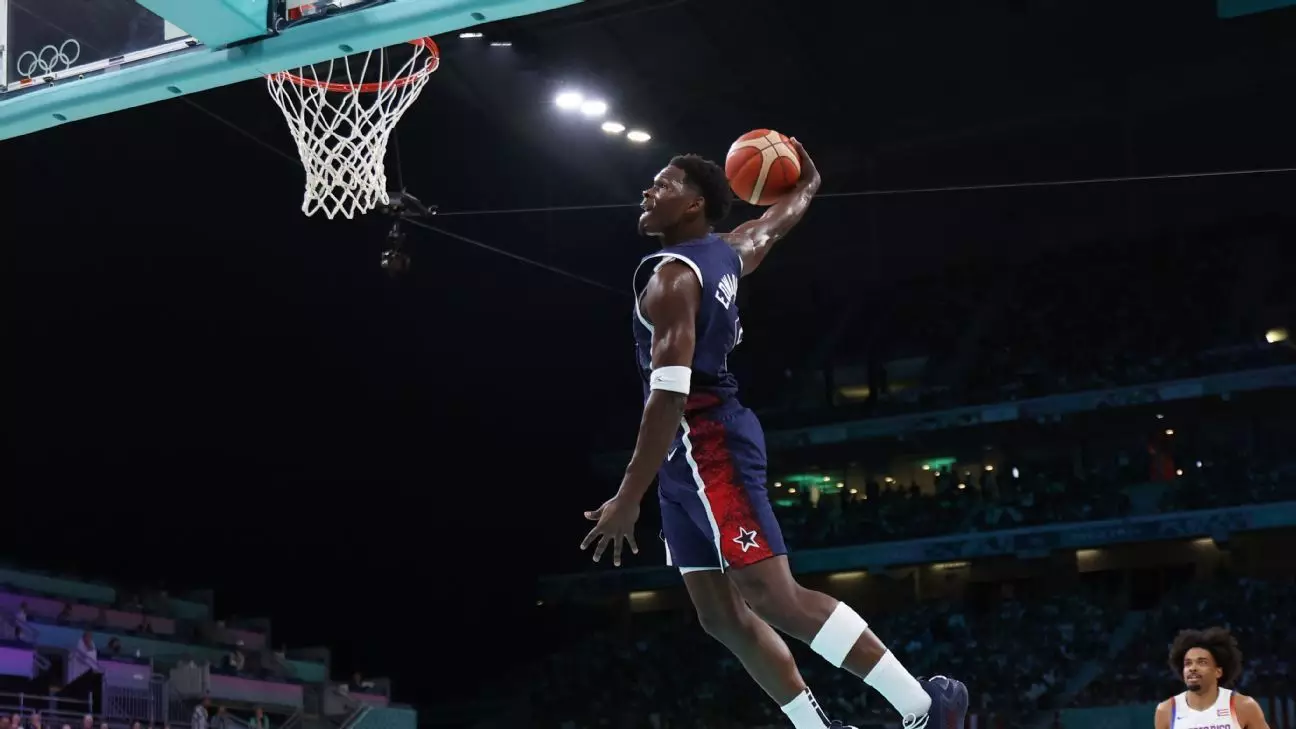 Analýza basketbalového turnaje Team USA na olympiádě