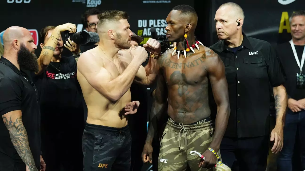 UFC 305: Prichádza epické stretnutie medzi Dricusom Du Plessisom a Israelom Adesanyom