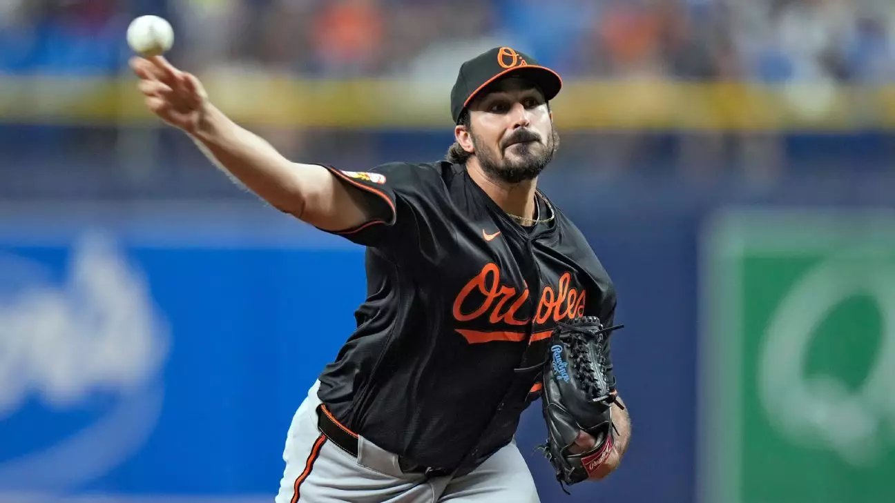 Problémy s rotáciou pre bojovníkov z Baltimore Orioles: Zach Eflin zranený