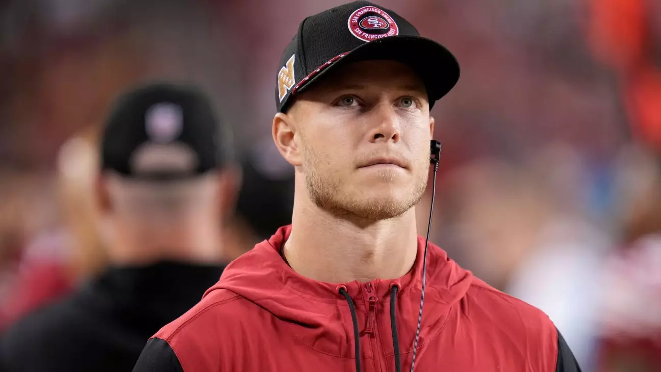 San Francisco 49ers Prichádzajú o Hviezdneho Bežca: Christian McCaffrey na Zraneneckej Listine