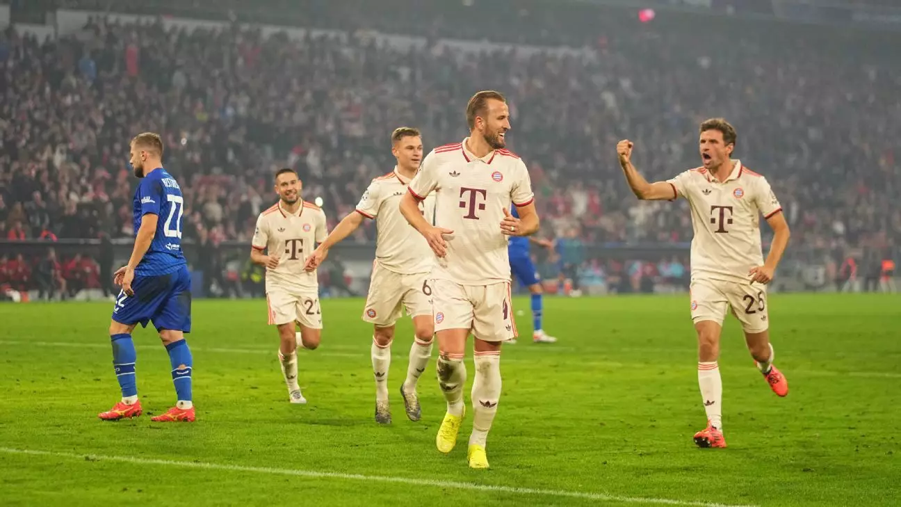 Historic Night in Munich: Harry Kane Shatters Records in Champions League Rout