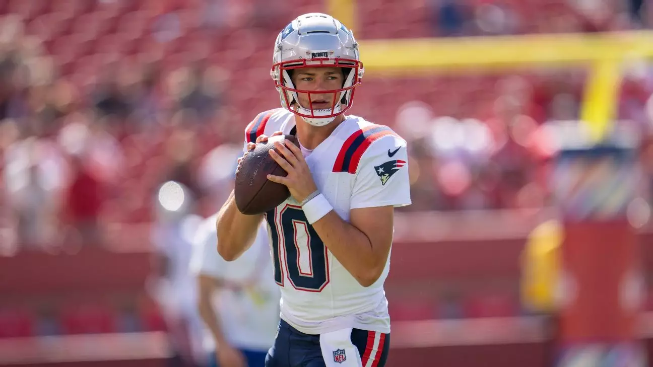 Rookie Quarterback Shake-Up: Drake Maye Takes the Helm for the New England Patriots