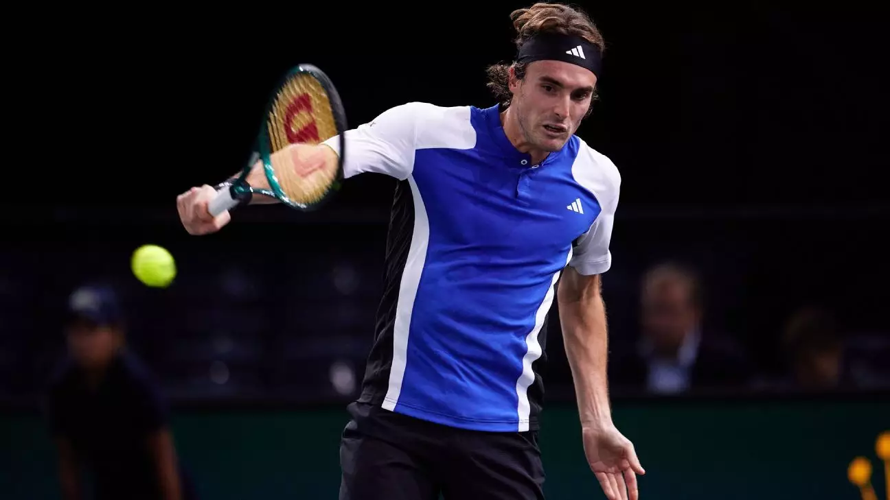 Tsitsipas Battles Through Adversity in Paris Masters